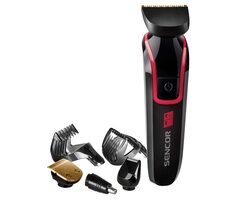 SENCOR SHP 6201RD / zastřihovač vlasů / 6 nástavců / Provoz až 45 minut