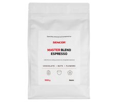 SENCOR Master Blend Espresso 1kg / Zrnková káva / 80% Arabica & 20% Robusta