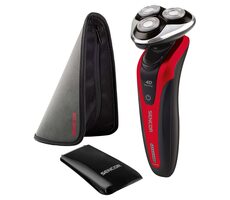 SENCOR SMS 5013RD červená / Elektrický holicí strojek / Doba provozu 40 minut 