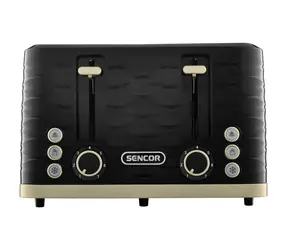 SENCOR STS 7551BK černá / Topinkovač / 1600 W / 4 sloty 