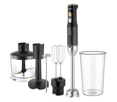 SENCOR SHB 6442BK černá / tyčový mixér / 1200W / nádoba 800 ml / sekáček 500ml / šlehací metla