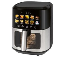 ProfiCook FR 1286 H černá / horkovzdušná fritéza / 1700W / 6.5 l / 9 programů