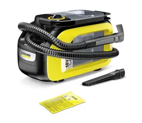 Rozbaleno - Kärcher SE 3-18 Compact Battery / Tepovač / 184W / 18V / 1700 ml / bez aku / rozbaleno