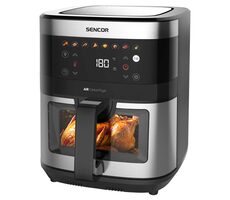 SENCOR SFR 9000SS černá / Horkovzdušná fritéza / 1700W / 9L / 40 - 200°C