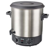 SENCOR SPP 2200SS stříbrná / Zavařovací hrnec / 27 L / 1800W
