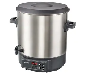 SENCOR SPP 3200SS stříbrná / Zavařovací hrnec / 27 L / 1800W