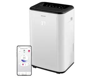 SENCOR SDH 3028WH bílá / Odvlhčovač vzduchu / 420W / do 89 m2 / 6L