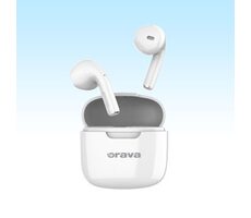 Orava Livebass Mini W / Bezdrátová sluchátka - bílá