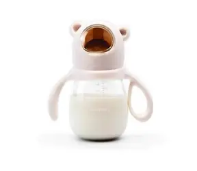 Kidnort Jordbaer Kojenecká lahev 240ml 6m+ béžová