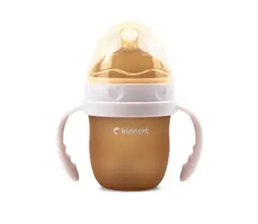 Kidnort Eple Kojenecká lahev pro kojené děti 150ml 0-3m béžová