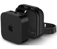 Spigen Silicone Fit držák pro Apple TV 4K 3. generace (2022) černá