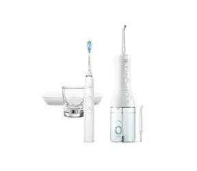 Philips Sonicare HX3886/41 bílá / ústní sprcha / 3 stupně intenzity / 250 ml