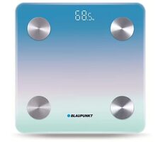 BLAUPUNKT BSM601BT modrá / osobní váha / nosnost 180kg / BMI měření / Bluetooth