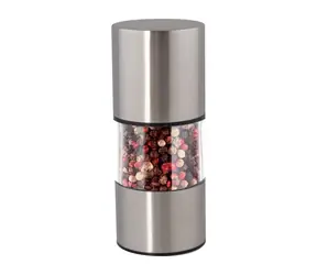 Lamart Nain Mlýnek na koření mechanický 80ml / pepř.sůl / nerez
