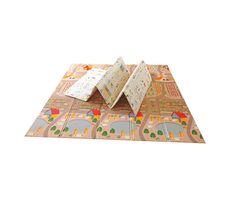 Asalvo Hrací podložka PLAY MAT XL 120*180cm FARM-CITY