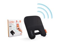 BabyAuto LINKO baby alarm chytré polstrování do autosedačky, black