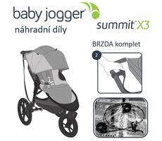 BabyJogger BRZDA komplet SUMMIT X3