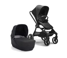 BabyJogger CITY SIGHTS 4WM AKČNÍ set 2v1 (kočárek+korba) vč. madla RICH BLACK