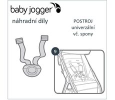 BabyJogger POSTROJ univerzální vč. spony