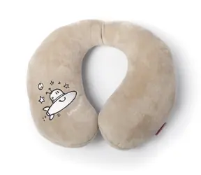 Babypack Cestovní polštář do auta, béžový _