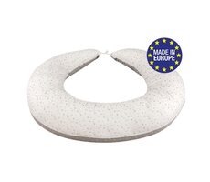 Bomimi ABRA multifunkční polštář XXL, HVĚZDIČKY bílá/šedá