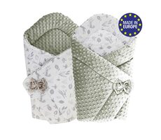 Bomimi Rychlozavinovačka oboustranná minky zvířátka, šedá