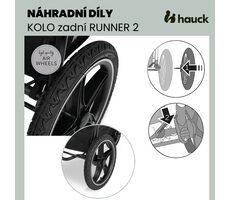 Hauck KOLO zadní Runner 2 pravé