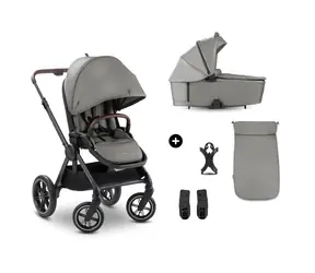 Hauck Kombinovaný kočárek Comfort N Care Air 2v1 dark grey
