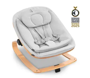 Hauck Křesílko Bouncer Eco 3v1 na židličky Alpha+/Beta+ Light Grey