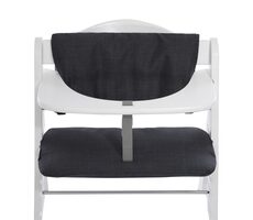 Hauck Polstrování Deluxe k židli Alpha+, Melange charcoal