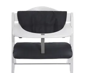 Hauck Polstrování Deluxe k židli Alpha+, Melange charcoal