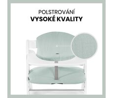 Hauck Polstrování Select na židličky Alpha+,Beta+ a Arketa, Muslin, Mint