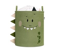 Sipo Koš na hračky XL se šňůrkou, skládací bavlněný