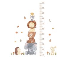 Sipo Nástěnné samolepky do dětského pokoje, Animal Pyramid