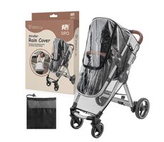 Sipo UNI Pláštěnka na kočárek 3v1 (ochrana před deštěm, sněhem a větrem)