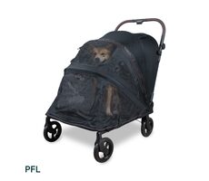 Wonderfold Pet Kočárek PFL pro psy do 45 kg, black