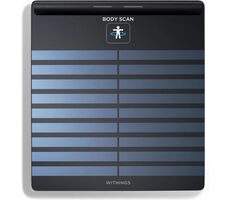 Withings Body Scan černá / Chytrá osobní váha / nosnost 200kg / Bluetooth / WiFi