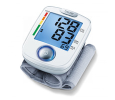 Rozbaleno - Beurer BC 44 tlakoměr na zápěstí / plně automatický / pulsoměr / detekce arytmie / rozbaleno