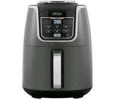 Rozbaleno - Ninja AF160EU šedá / Horkovzdušná fritéza / 1750W / 5.2 l / 6 programů / rozbaleno