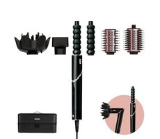 Rozbaleno - Shark HD446EU šedá / Multifunkční fén na vlasy / 1650W / 5 stylingových nástavců / difuzér  / rozbaleno