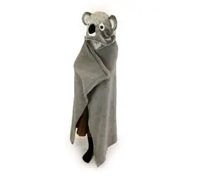 Cozy Noxxiez BL811 Koala - hřejivá deka s kapucí se zvířátkem a tlapkovými kapsami / od 3 let
