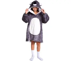 Cozy Noxxiez Koala - hřejivá televizní mikinová deka s kapucí / 7 - 12 let