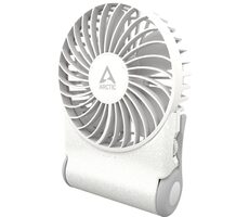 ARCTIC Summair 2Go bílá / Výkonný ruční ventilátor / 5000 mAh / až 77 hodin / USB-C