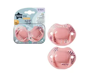 Tommee Tippee CTN Dudlík silikon Moda,  0-6m, 2ks - více barevných variant