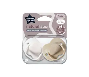 Tommee Tippee Dudlík Cherry Latex 0-6m, 2 ks