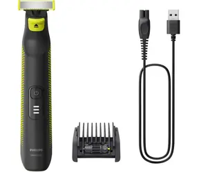 Philips OneBlade Pro QP6506/15 černá / Zastřihovač vousů / Baterie Lithium-ion (Li-ion) / 90 min