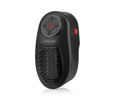 Salente HotHeat teplovzdušný mini ventilátor černá / 500W / LED displej / 2 rychlosti
