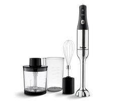 Salente Mixxo černá / multifunkční tyčový mixér 3v1 / 1200W / nerez / 15 rychlostí