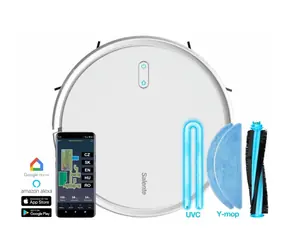 Salente G4 bílá / Robotický vysavač / Wi-Fi / 2600 mAh / Hepa / UVC lampa