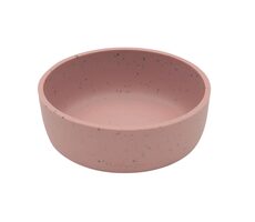 KikkaBoo Miska Platinum Silicone Blush / od 6 měsíců